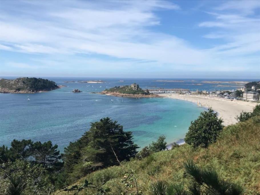 Charmante Maison De Pecheurs Trébeurden Buitenkant foto